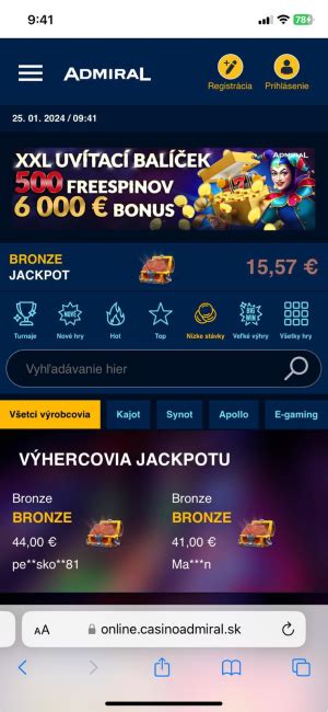 nove slovenske casino|Admiral.sk .